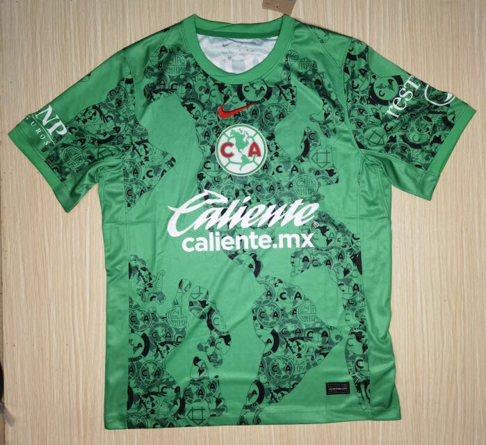 2024/25 Club América Goalkeeper Green Thailand Soccer Jerseys-912