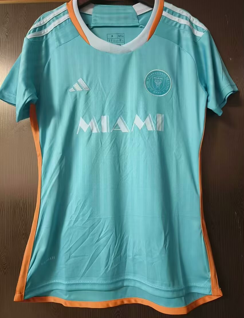 2024/25 Inter Miami CF 2nd Away Green Women Soccer Jersey AAA-JJ