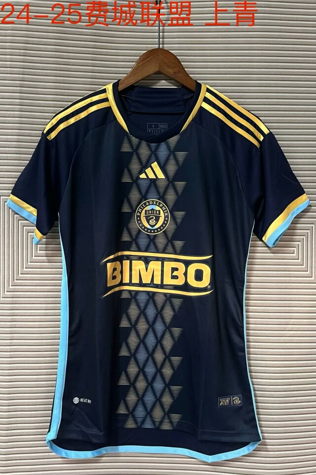 2024-25 Philadelphia Union Home Royal Blue Thailand Soccer Jersey AAA-709