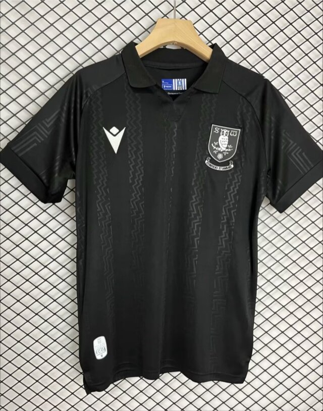 2024/25 Sheffield 3nd Away Black Thailand Soccer Jersey AAA-95