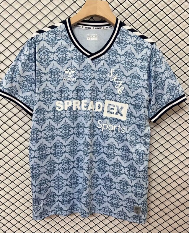 2024/25 Sunderland 2nd Away Blue Thailand Soccer Jersey AAA-95/23