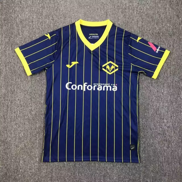 2024/25 Hellas Verona FC Home Royal Blue Thailand Soccer Jersey AAA-417/709