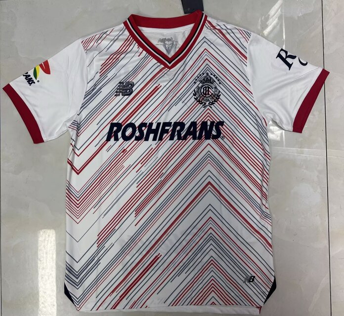 2024/25 Deportivo Toluca FC Away White Thailand Soccer Jersey AAA-912