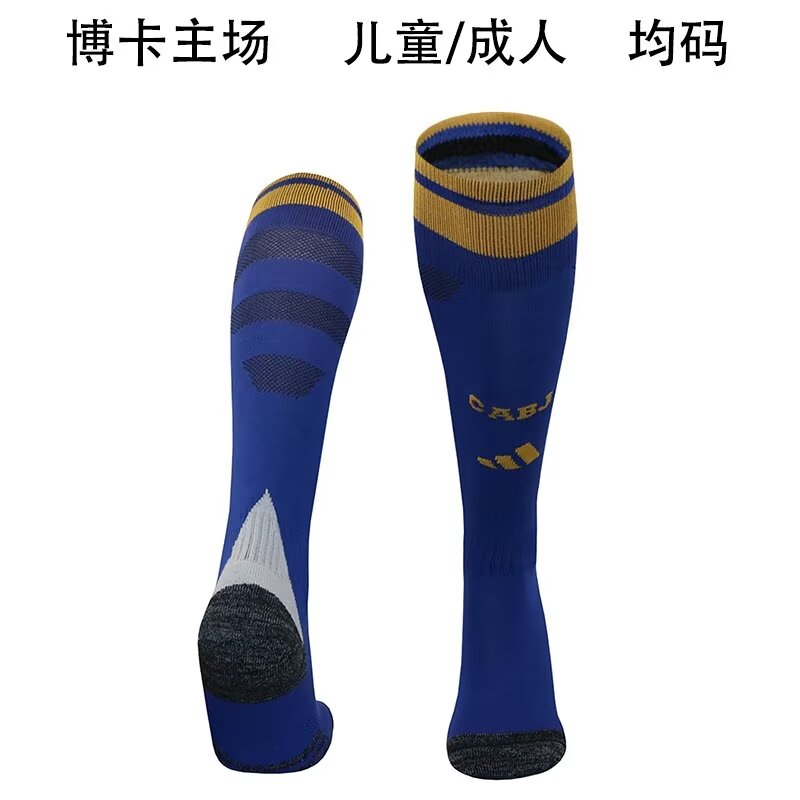 Kids/Youth 2024/25 Boca Juniors Home Blue Thailand Soccer Socks