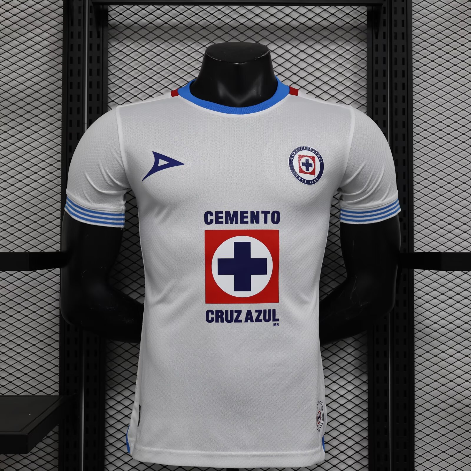 Player Version 2024/25 Cruz Azul Away White Thailand Soccer Jersey AAA-888