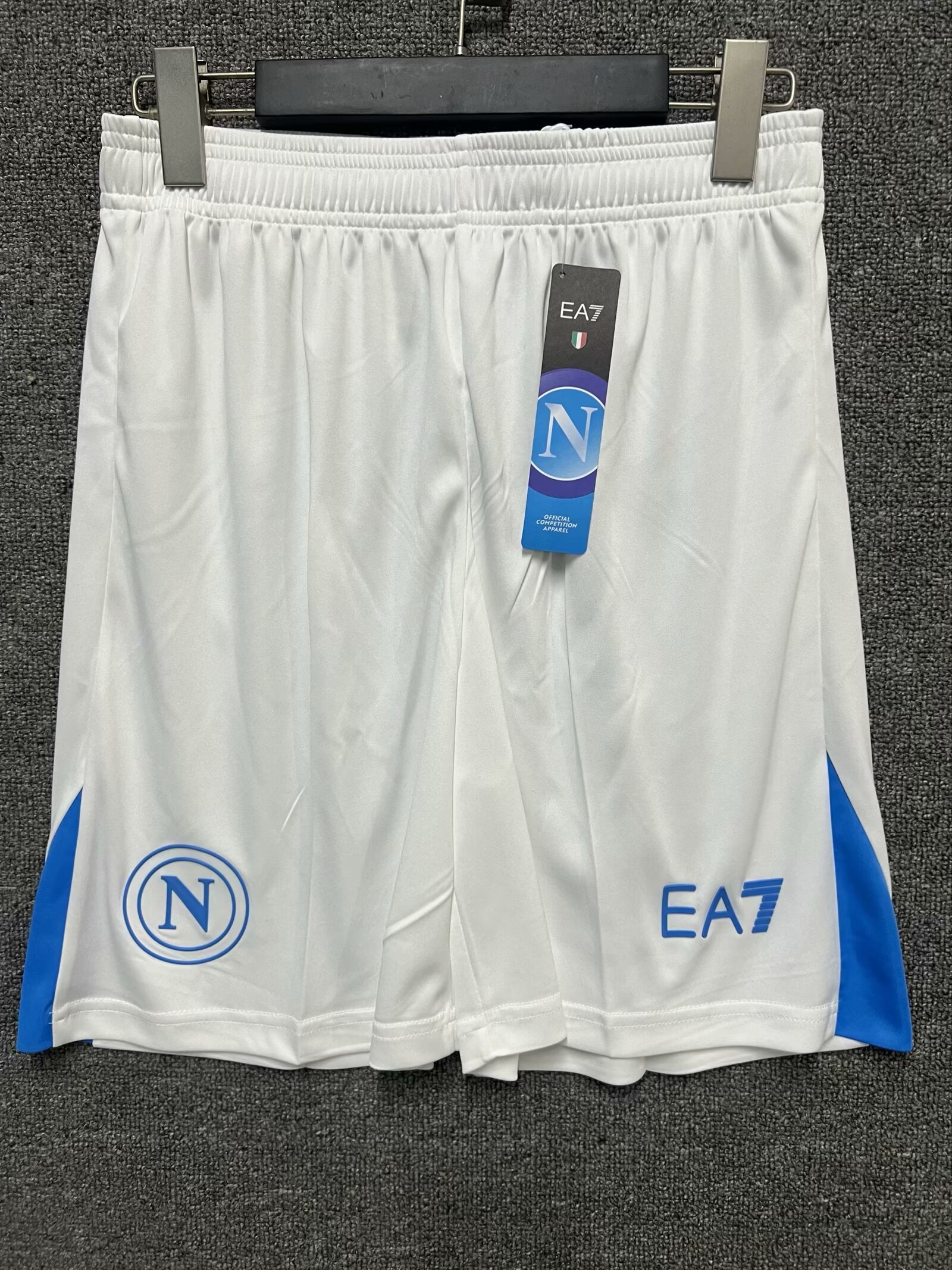 2024/25 Napoli Home White Thailand Soccer Shorts-315