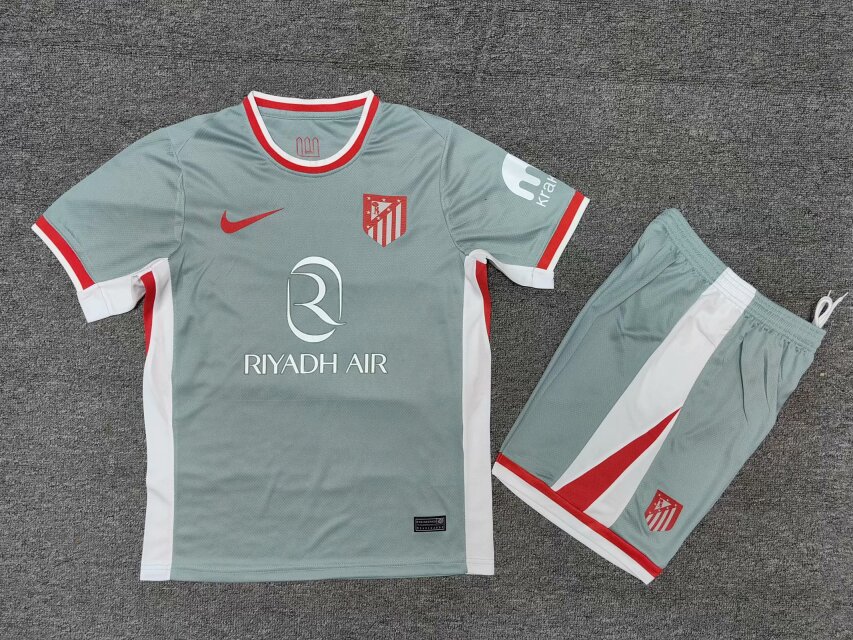 2024/25 Atlético Madrid Away Blue Soccer Uniform-302/315