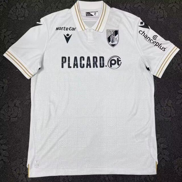 2024/25 Vitória S.C. Home White Thailand Soccer Jersey AAA-522