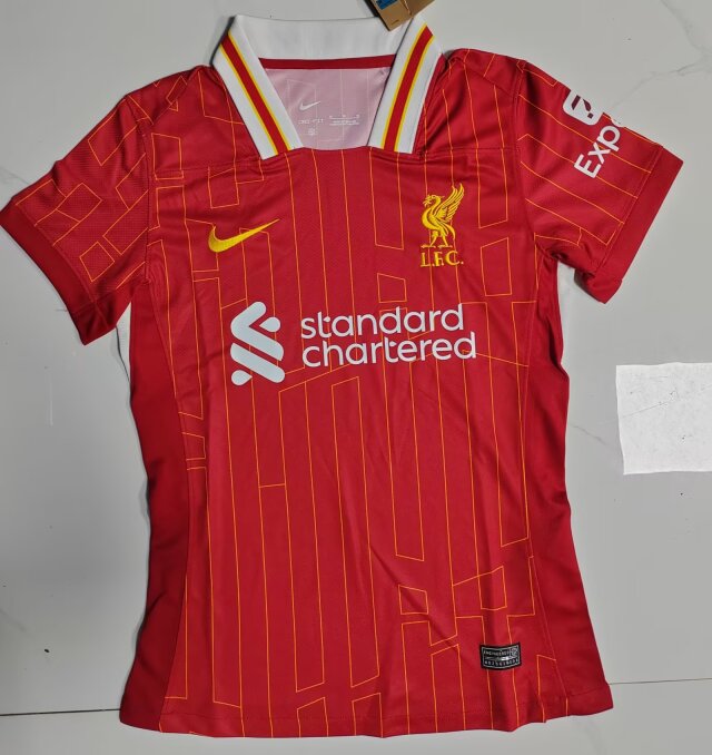 2024/25 Liverpool Home Red Thailand Female Soccer Jersey AAA-319