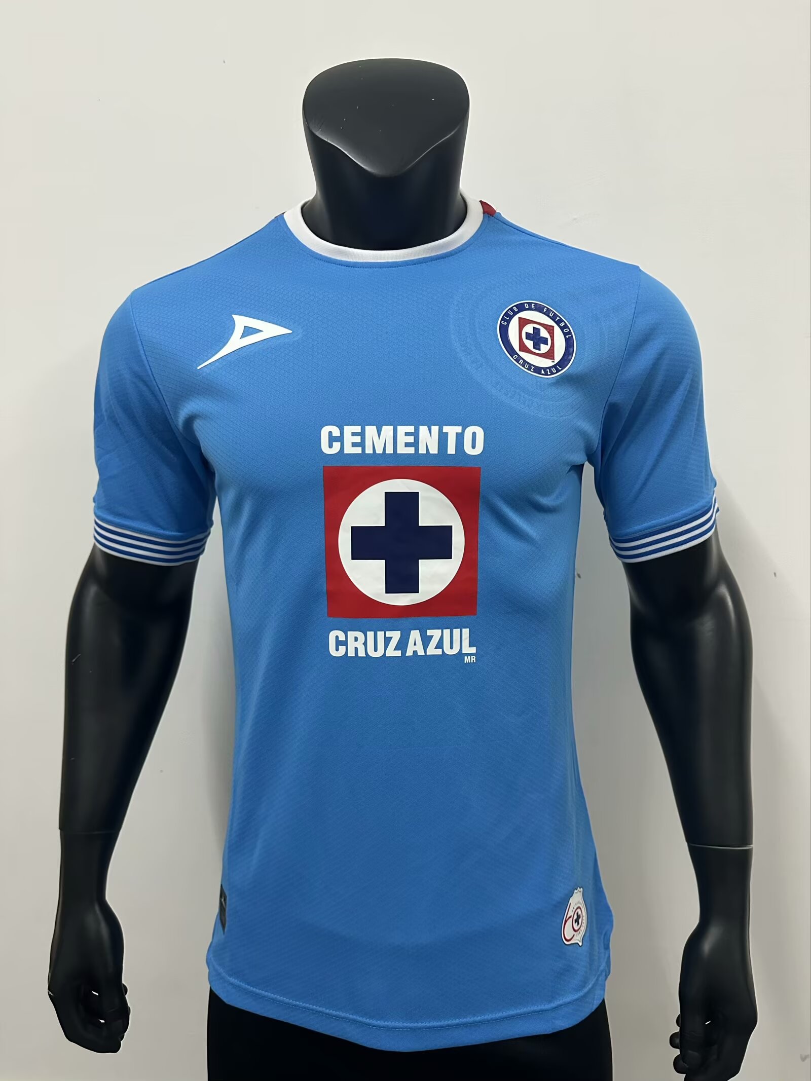 Player Version 2024/25 Cruz Azul Home Blue Thailand Soccer Jersey AAA-210