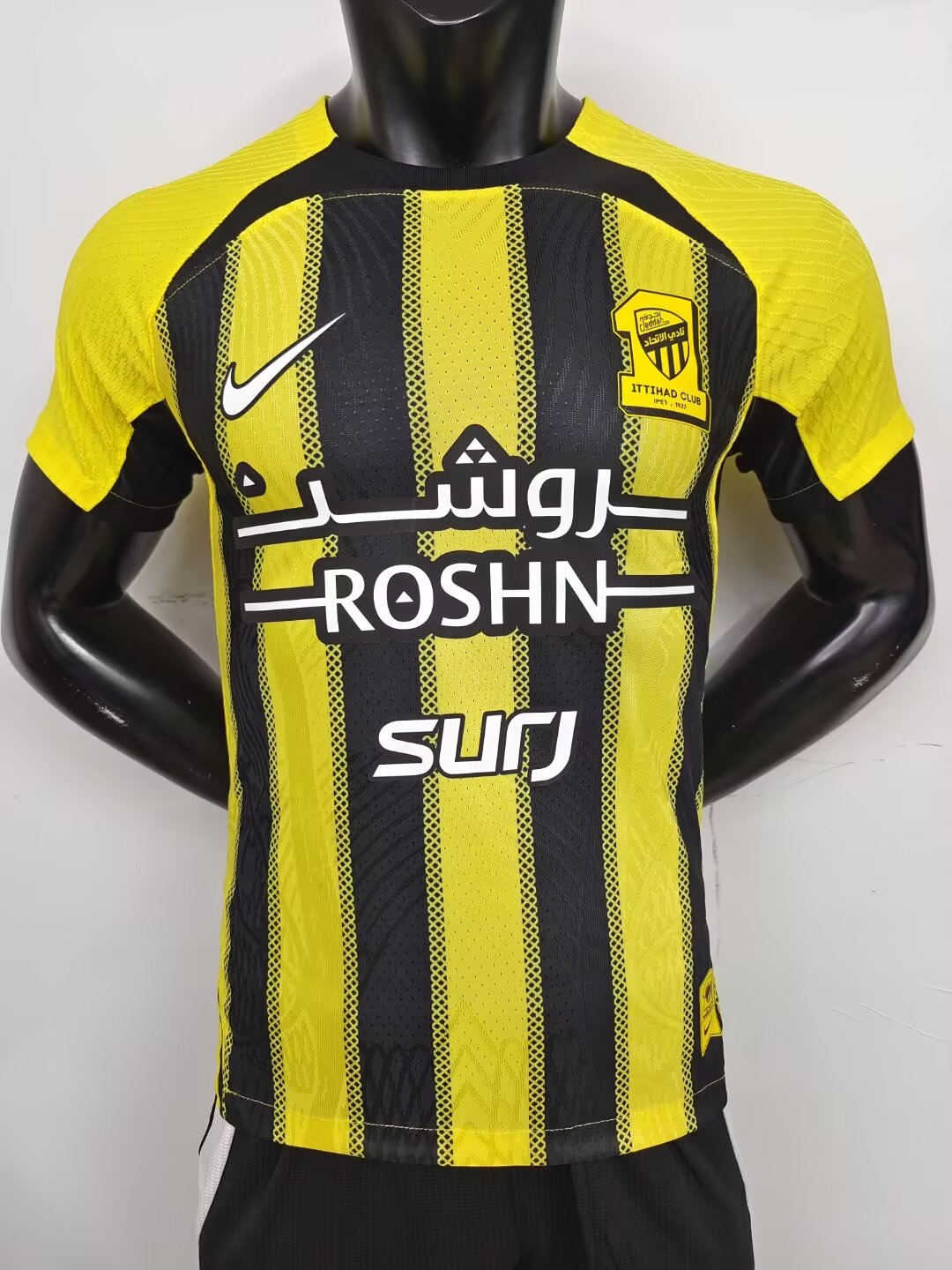 Player Version 2024/25 Al-Ittihad Yellow Thailand Soccer Jersey AAA-MY/888