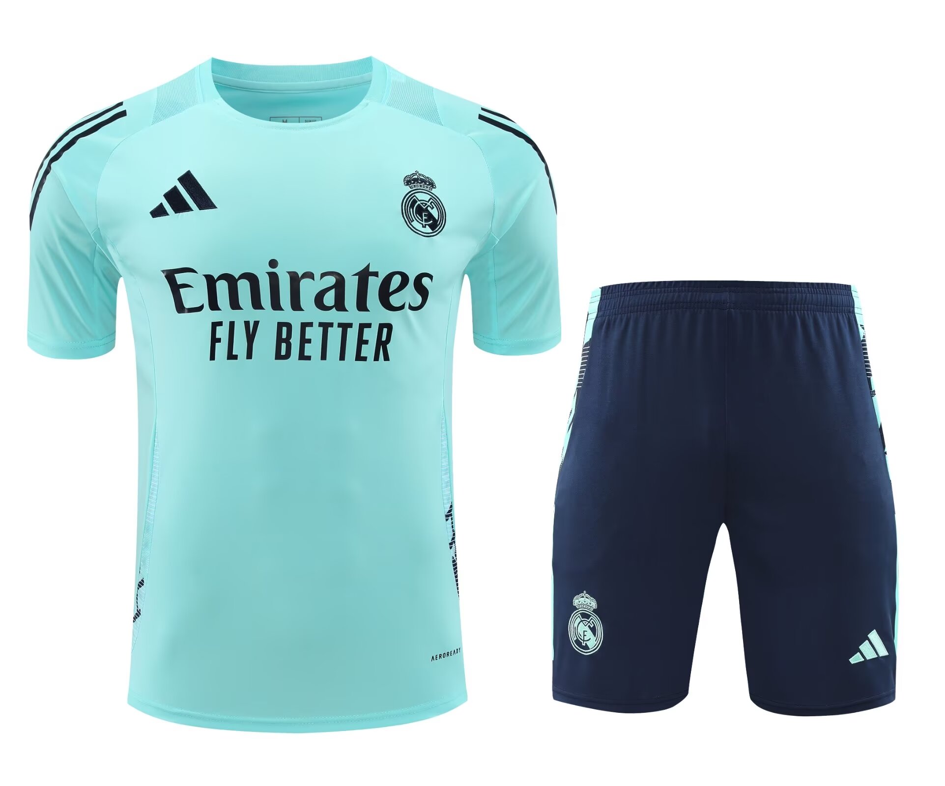 2024-25 Real Madrid BlueThailand Soccer Training Uniform-418