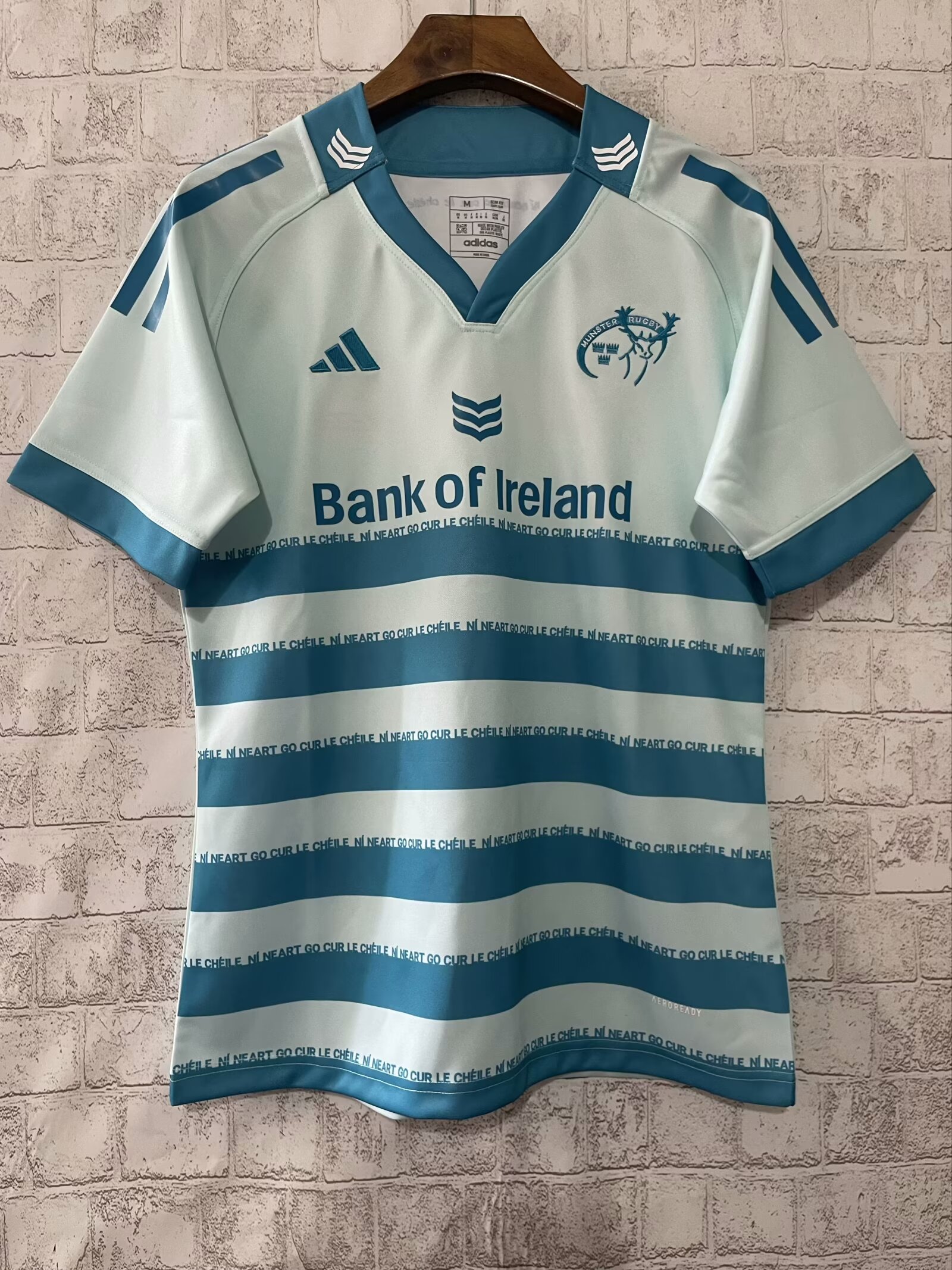 2024/25 Mustang Münster city White & Blue Thailand Rugby Shirts-805