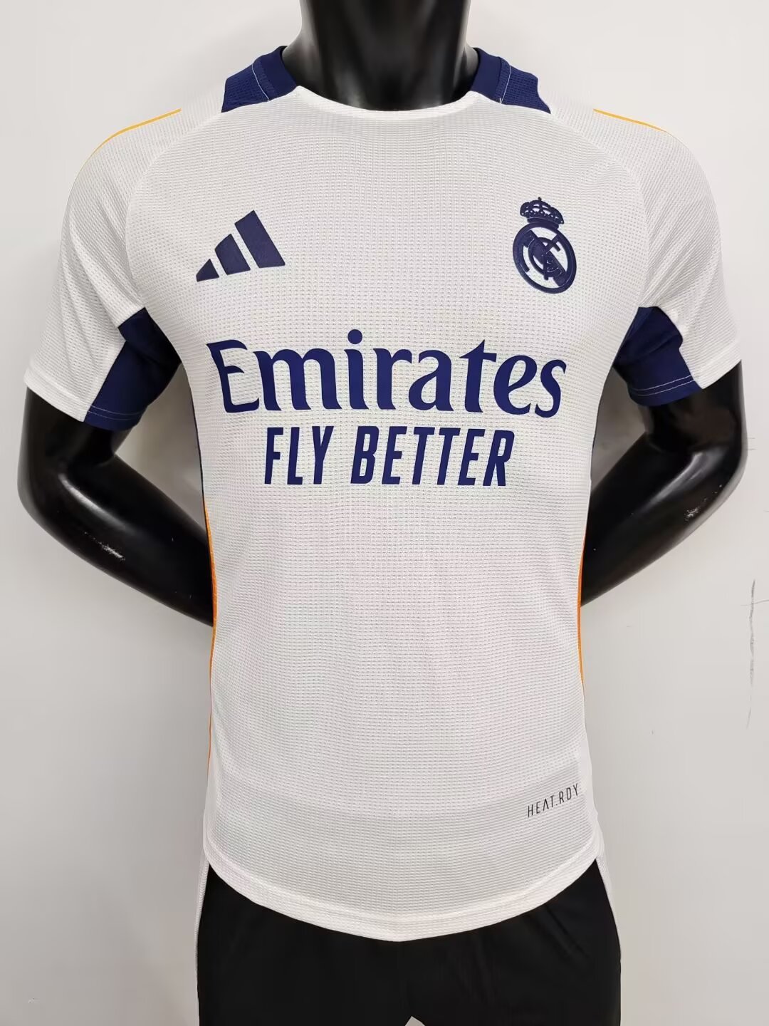 Player Version 2024/25 Real Madrid White Thailand Soccer Training Jerseys-MY