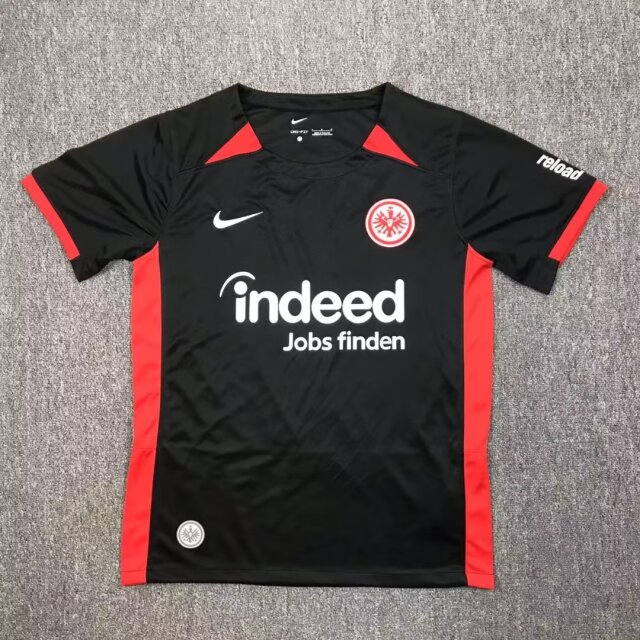 2024/25 Eintracht Frankfurt Away Black Thailand Soccer Jersey AAA-417