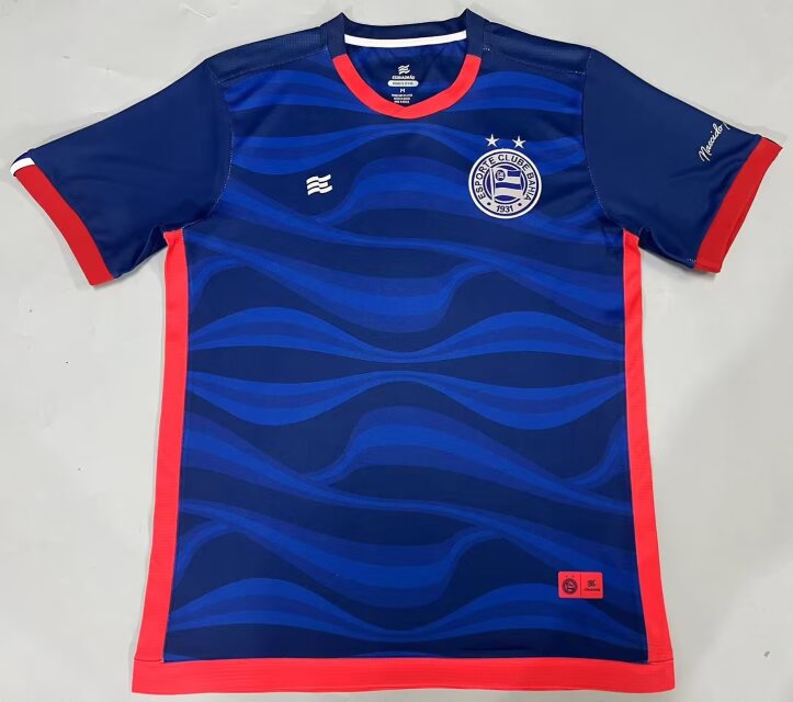 2024/25 EC Bahia 2nd Away Red & Blue Thailand Soccer Jersey AAA-908