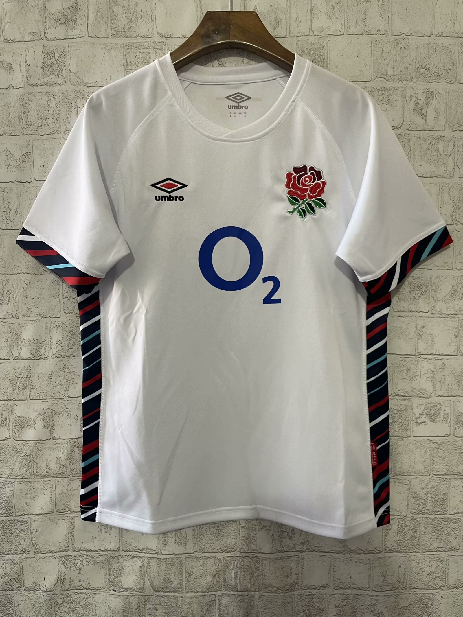 2024/2025 England Home White Thailand Rugby Shirts-805