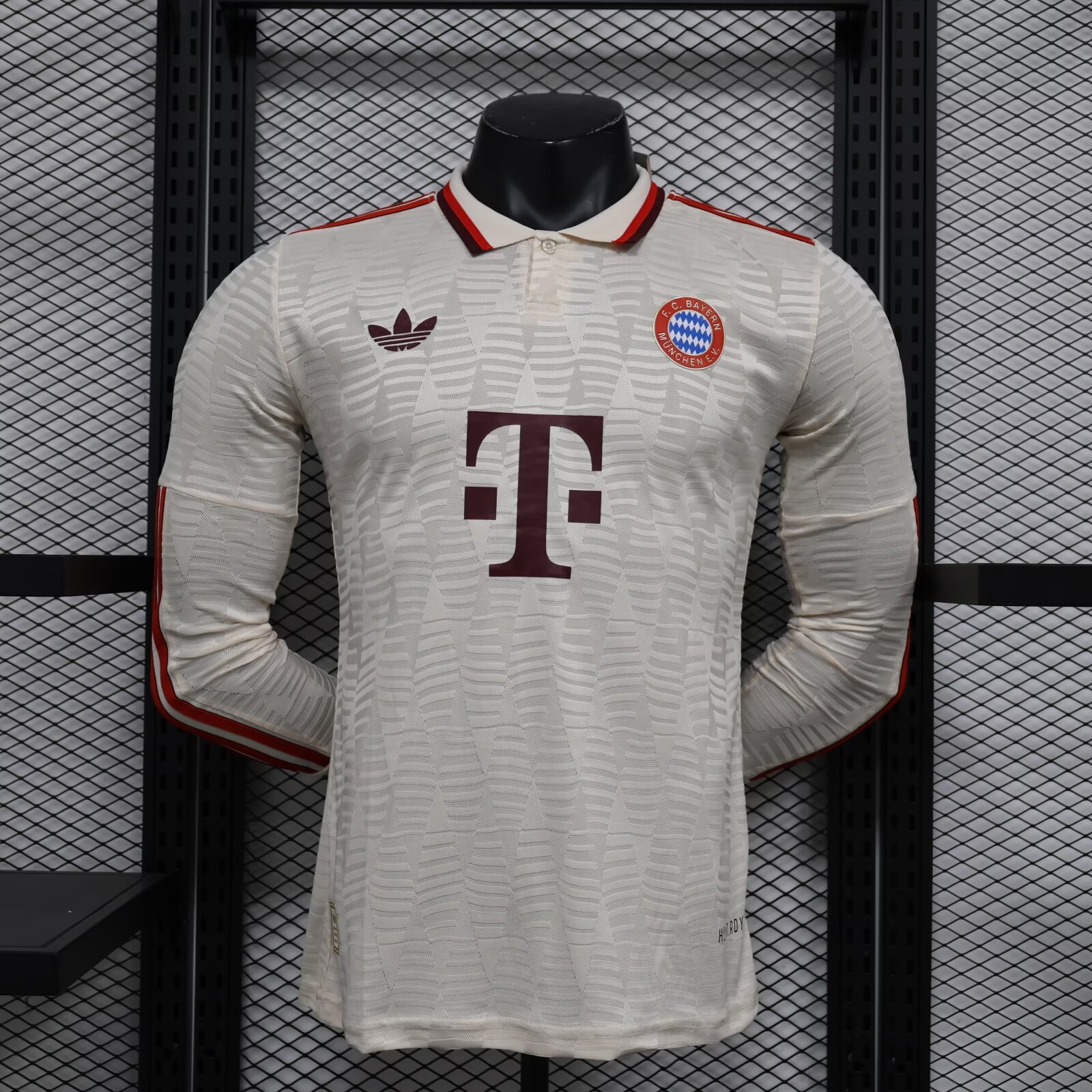 Player Version 2024/25 Bayern München 2nd Away White Thailand LS Soccer jersey AAA-888