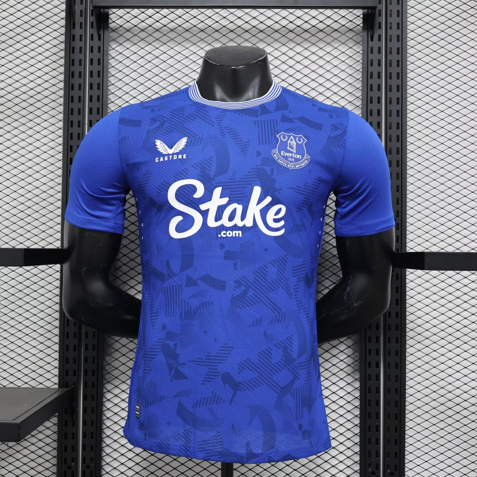 Player Version 2024/25 Everton Home Blue Thailand Soccer Jersey AAA-888