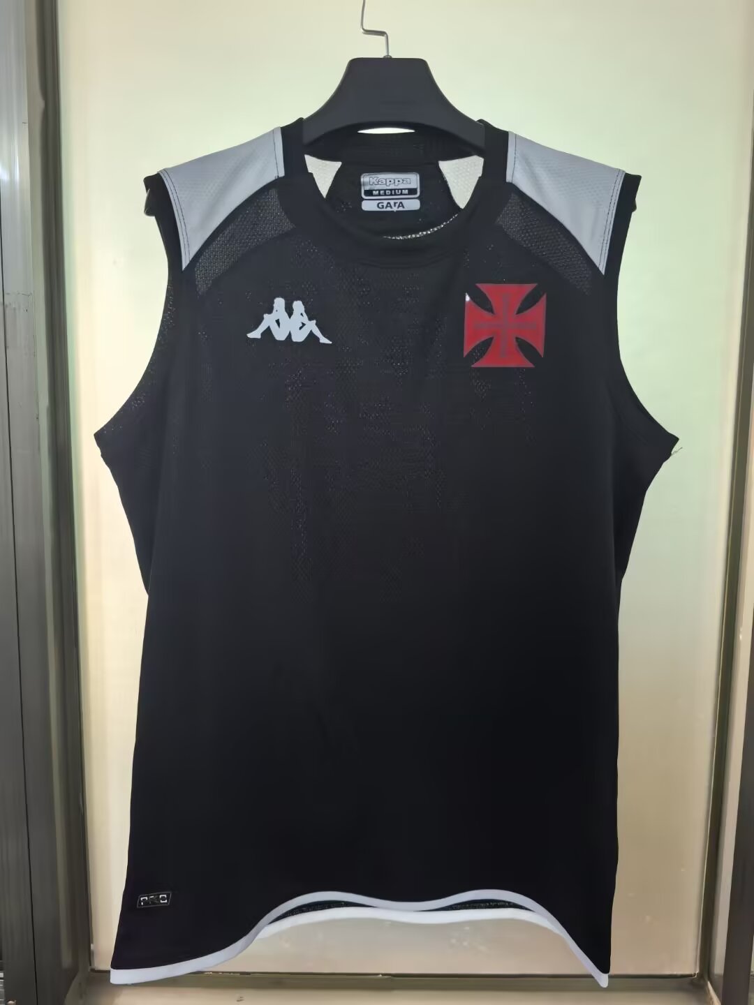 2024/25 CR Vasco da Gama Black Soccer Training Vest-1116