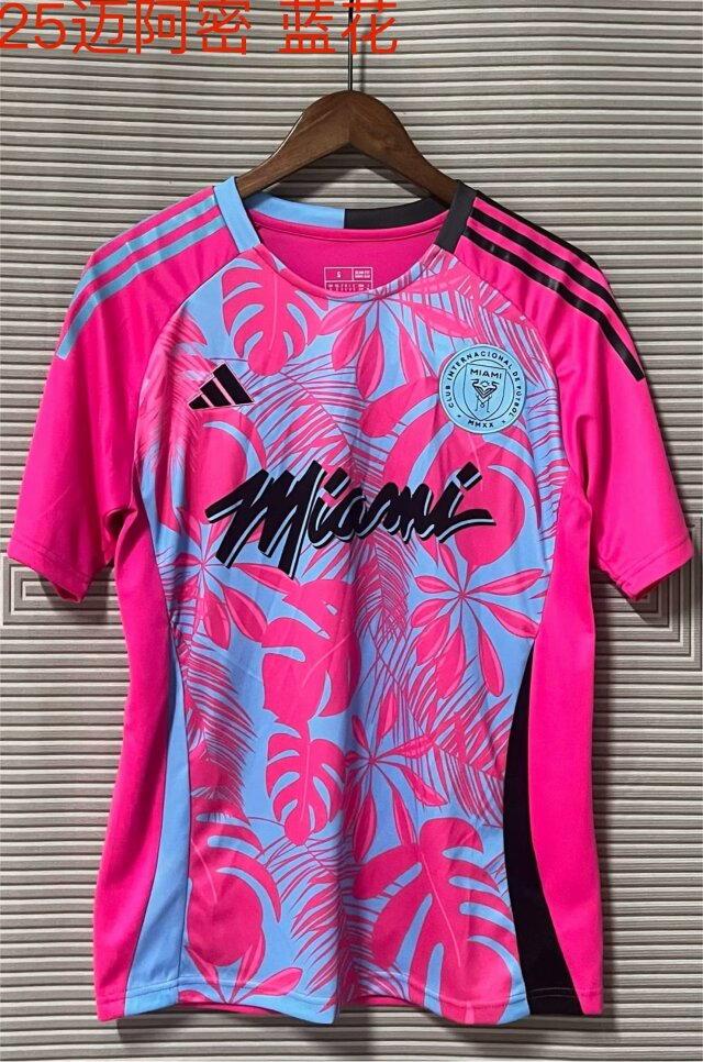 2024/25 Inter Miami CF Pink & Blue Thailand Soccer Jersey AAA-709