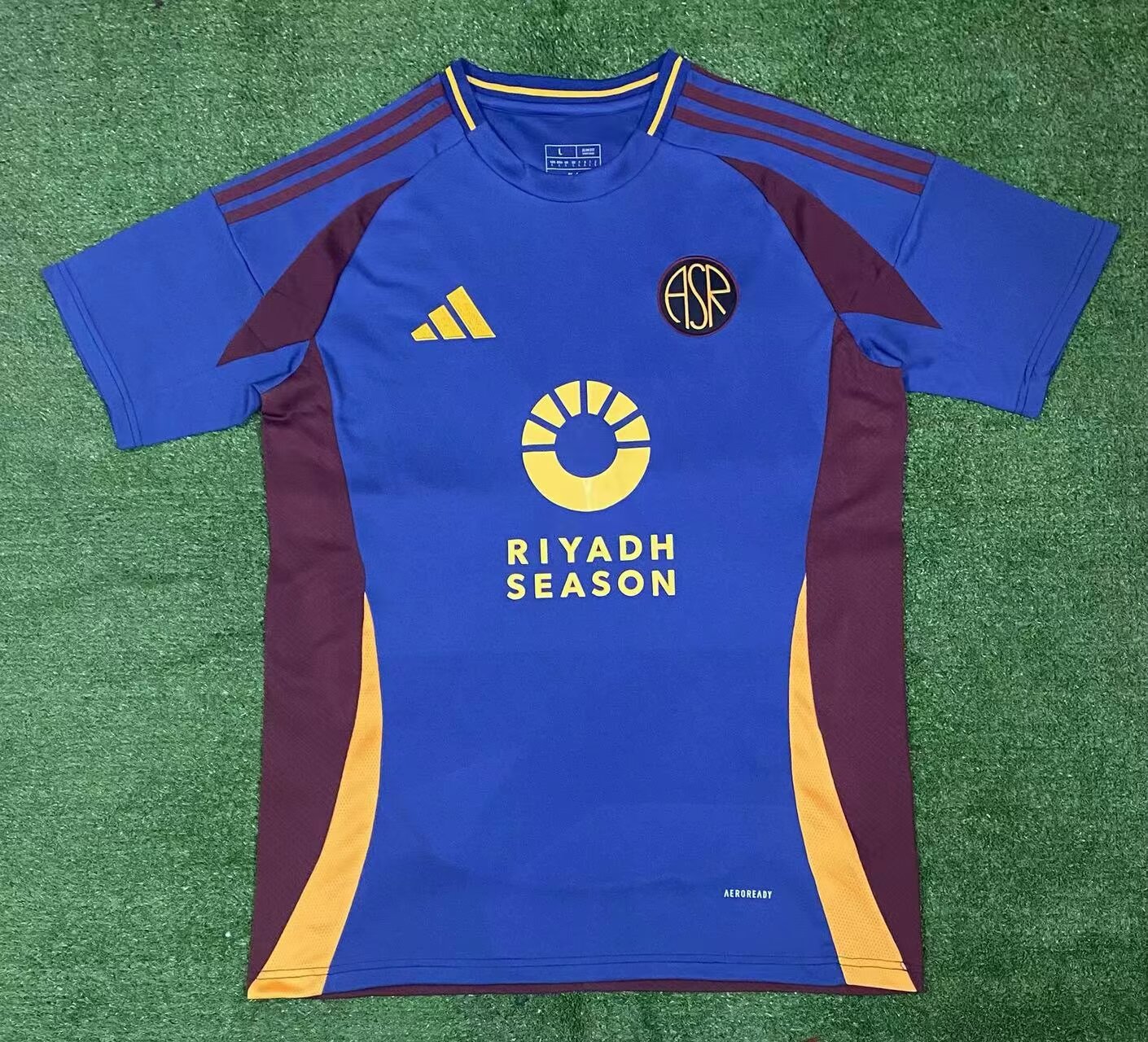 2024/25 Roma 2nd Away Blue Thailand Soccer Training Jerseys-416