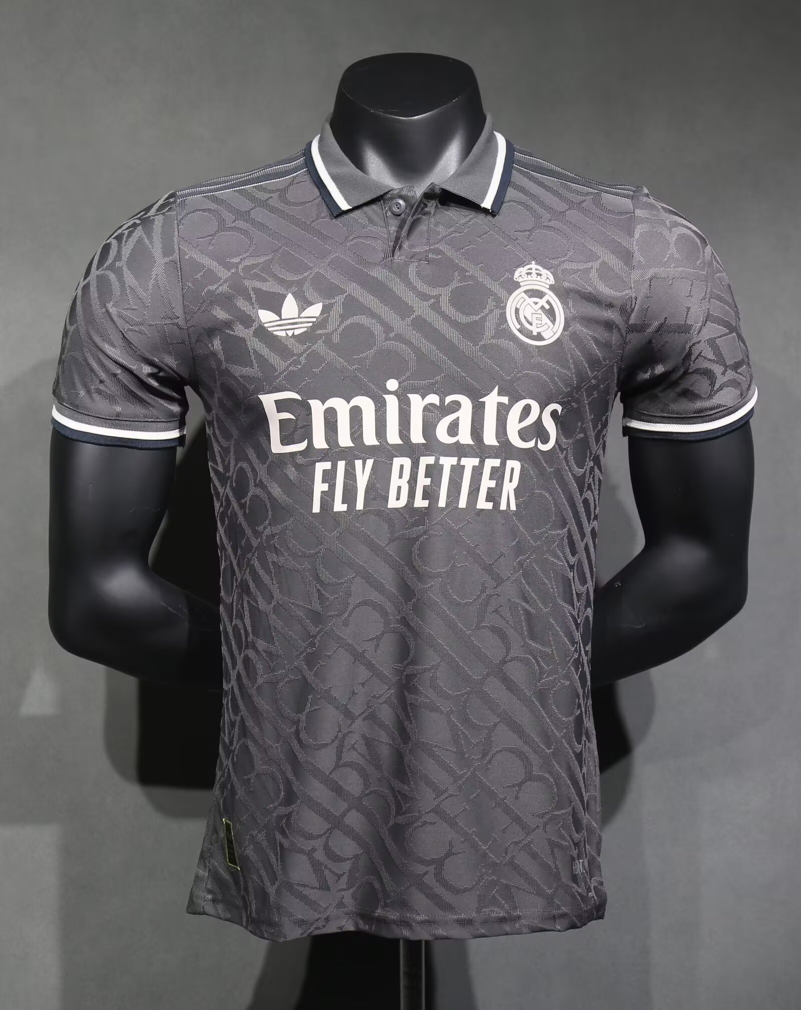 Player Version 2024/25 Real Madrid 2nd Away Gray Thailand Soccer Jersey AAA-16/MY/703