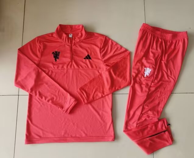 2024/25 Manchester United Red Thailand Tracksuit Uniform-GDP