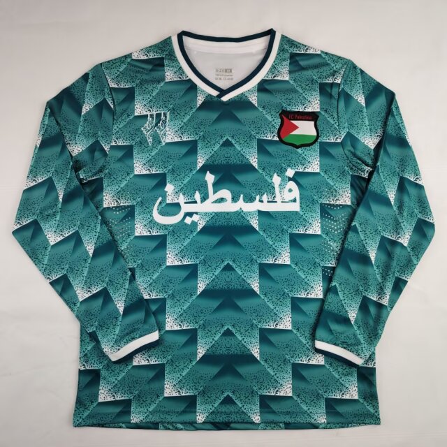 2024/25 Palestine Light Green Thailand LS Soccer Jersey-38