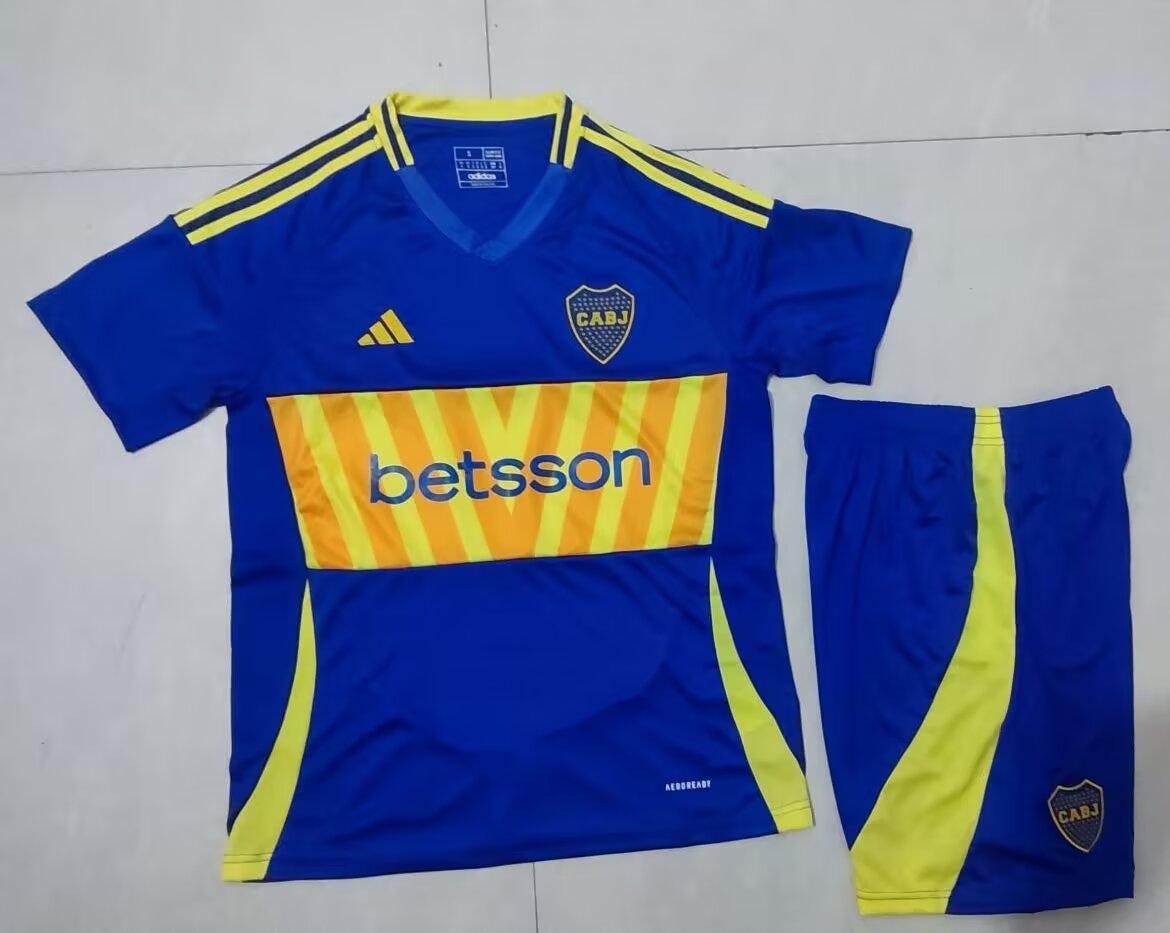 2024/25 BOCA Juniors Home Royal Blue Soccer Uniform-315