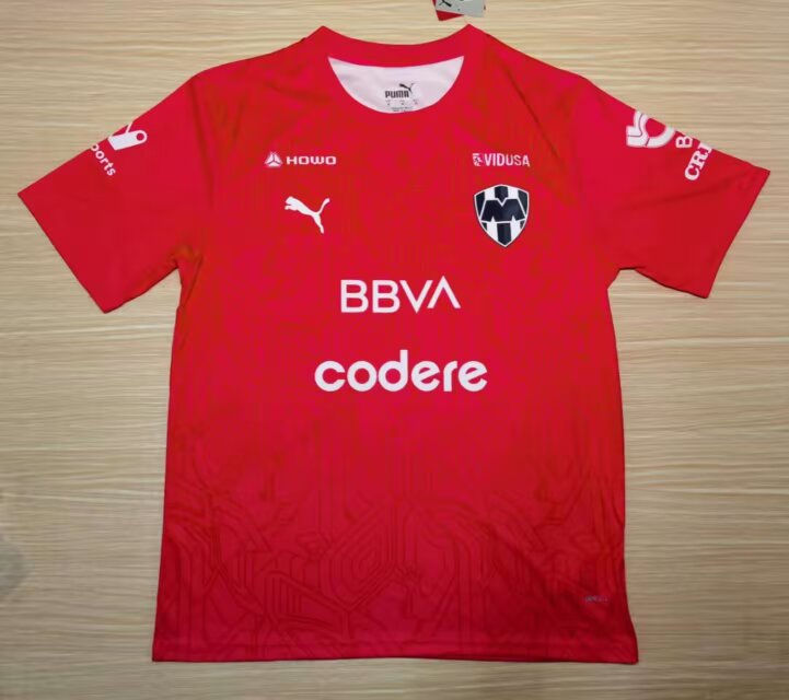 2024/25 Monterrey Red Thailand Soccer Training Jerseys-811/912