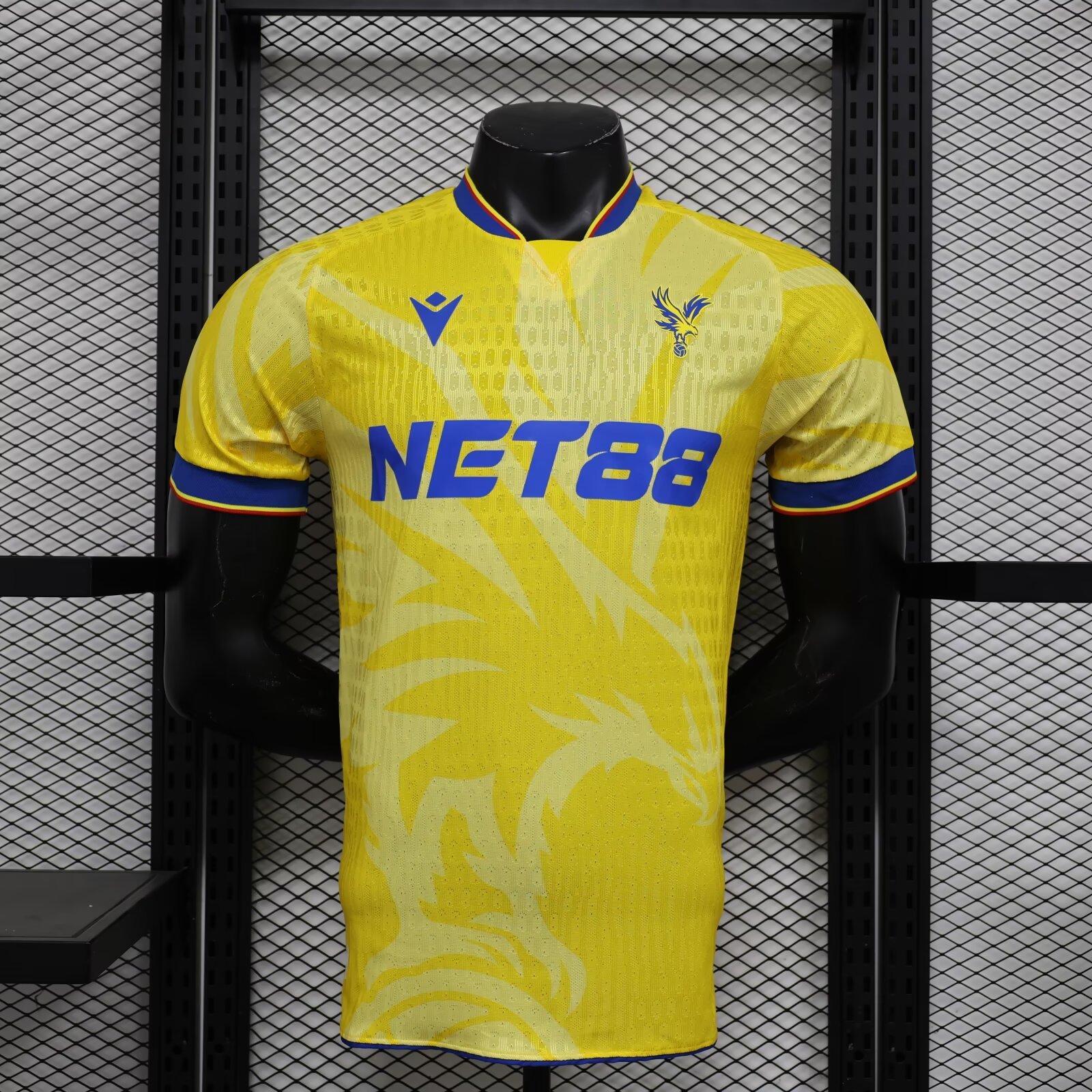 Player Version 2024/25 Crystal Palace Away Yellow Thailand Soccer Jersey AAA-888