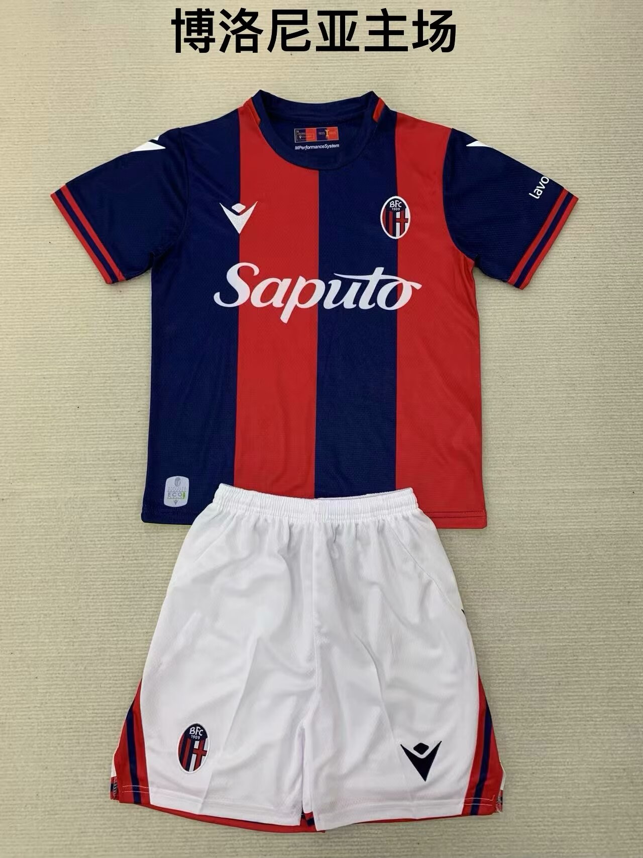 2024/25 Bologna FC 1909 Home Black & Red Soccer Uniform-208