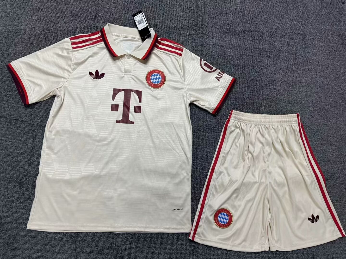 2024/25 Bayern München 2nd Away White Soccer Uniform-315/KS/516