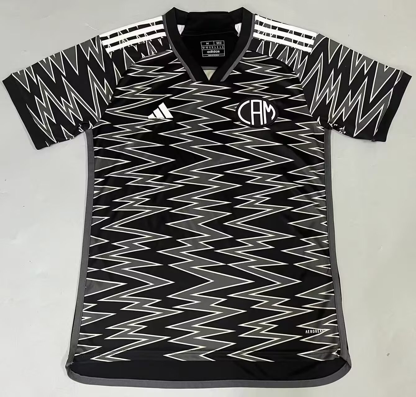 2024/25 Atlético Mineiro 2nd Away Black & Gray Thailand Soccer Jersey AAA-1116/908