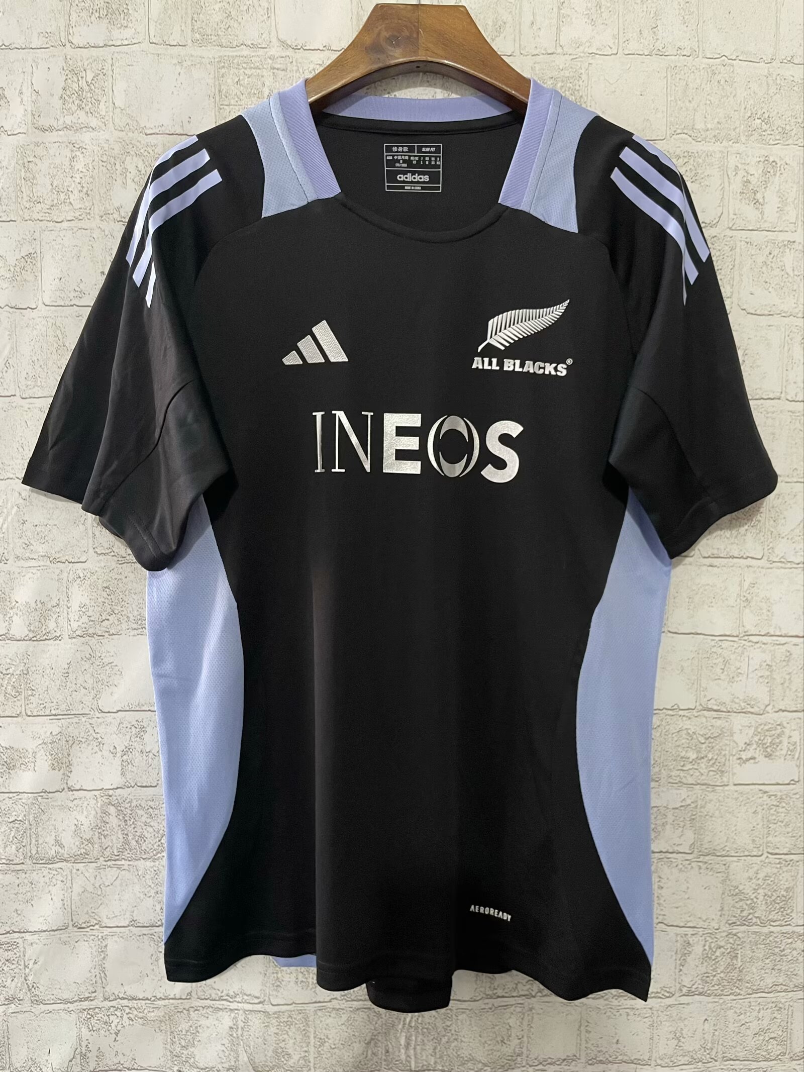 2024/25 All Black Black Thailand Rugby Shirts-805