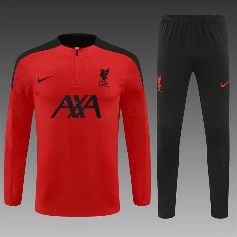 Player Version 2024/25 Liverpool Red Soccer Tracksuit Uniform-801