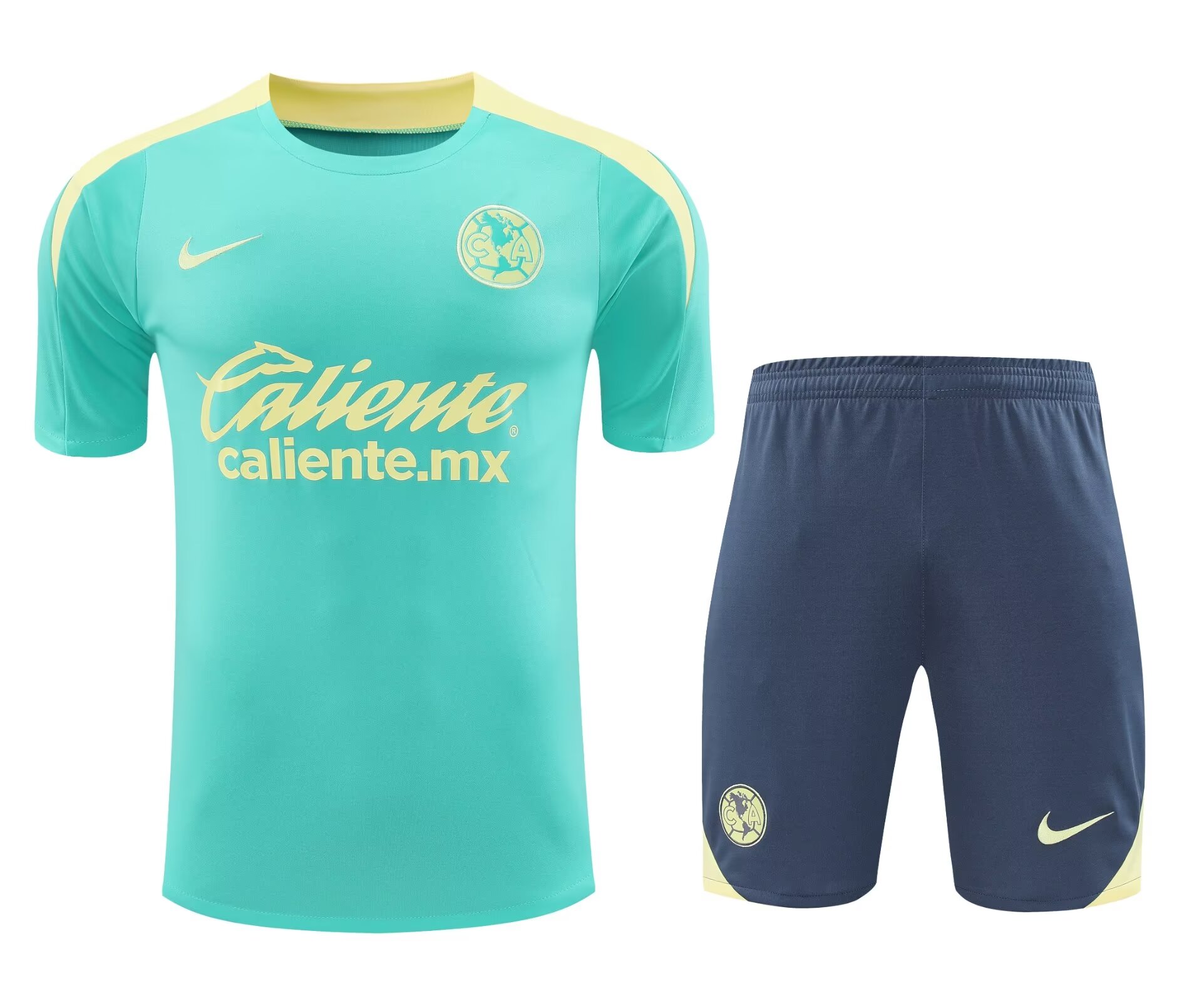 2024/25 Club América Green Thailand Soccer Training Uniform-418