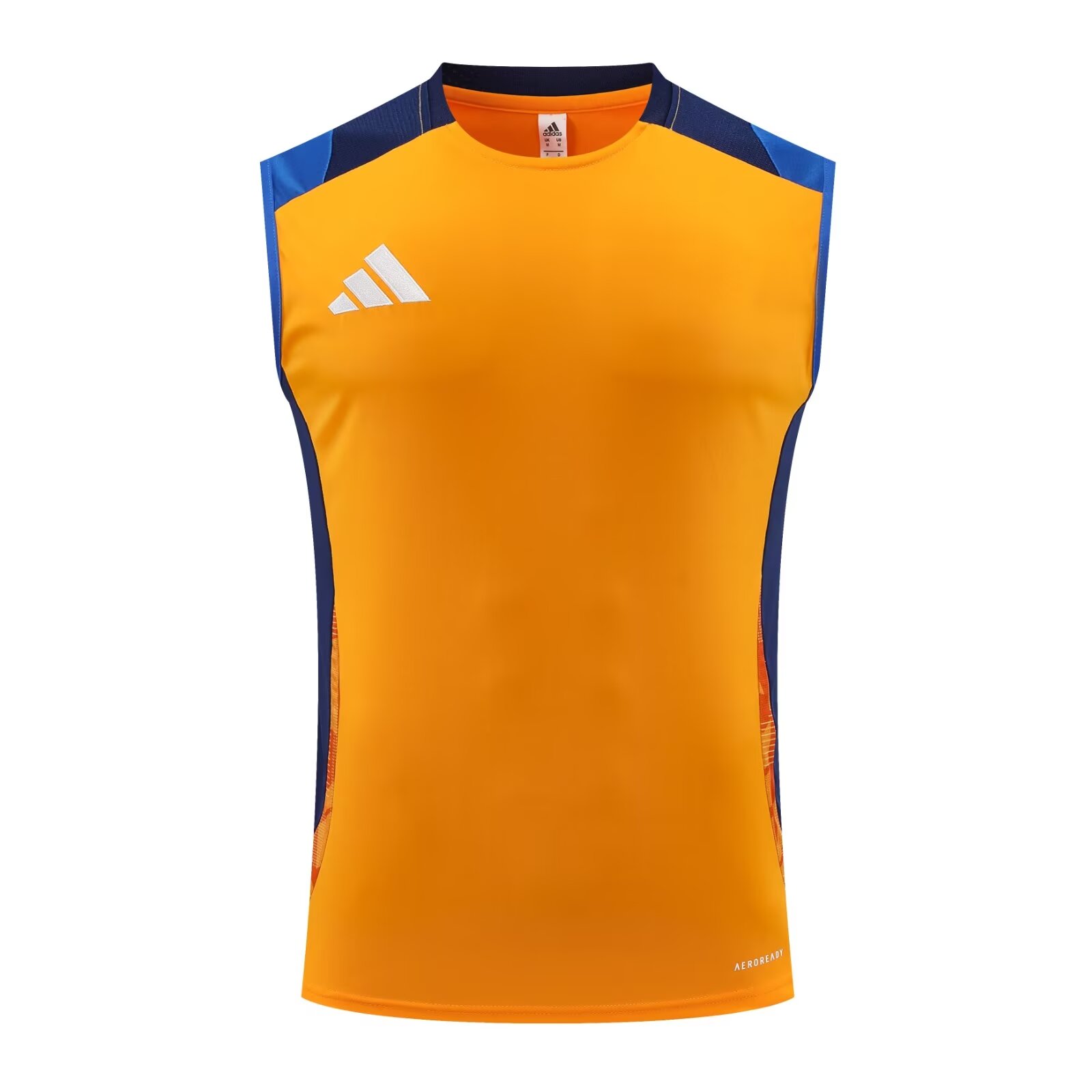 2024/25 Adida Orange Shorts-Sleeve Thailand Soccer Vest Uniform-418