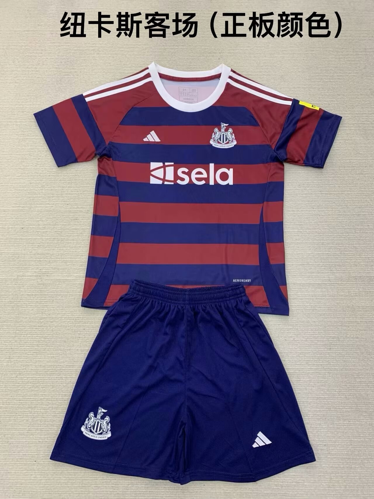 2024/25 Newcastle United Away Red & Blule Soccer Uniform-208