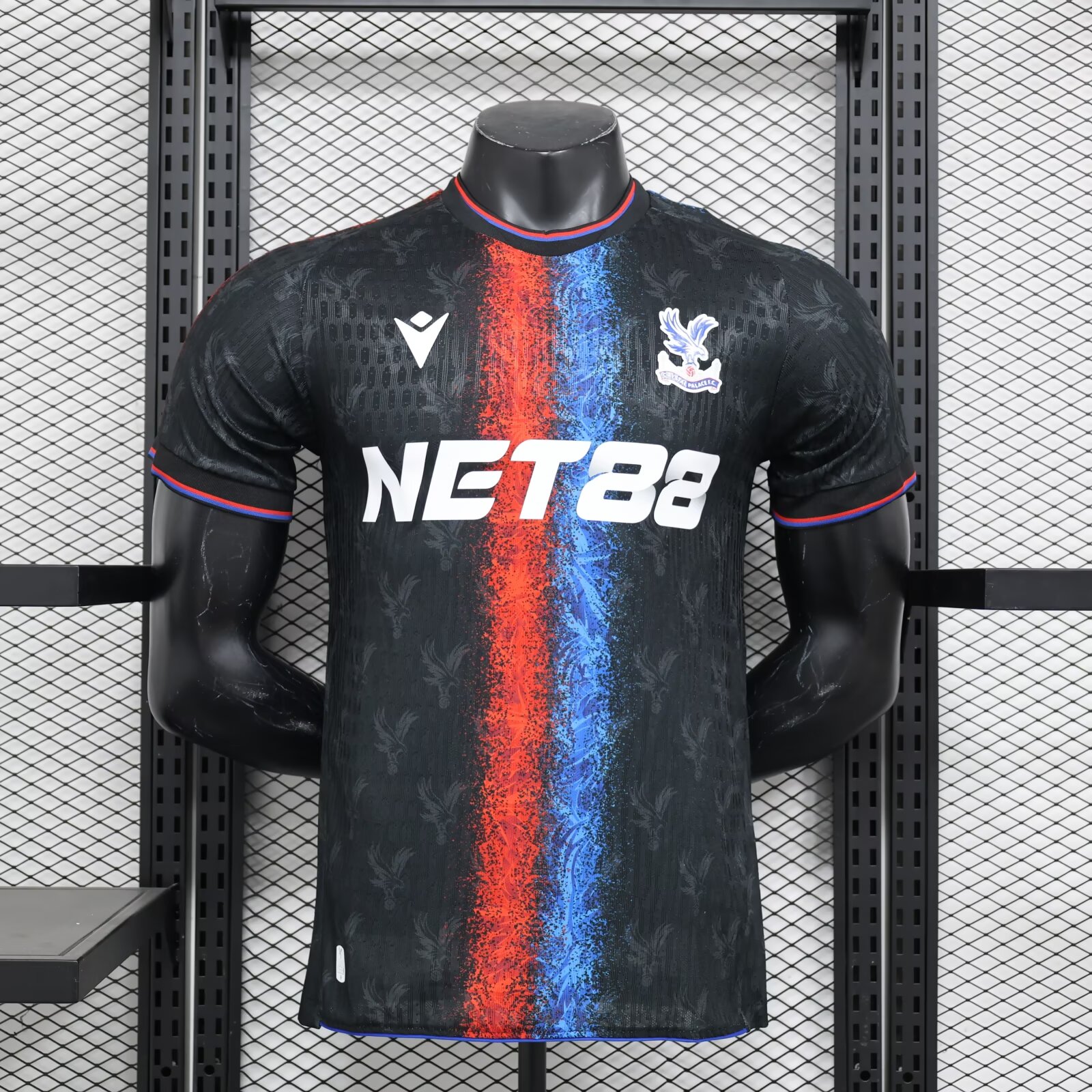 Player Version 2024/25 Crystal Palace 2nd Away Black Thailand Soccer Jersey AAA-888/210