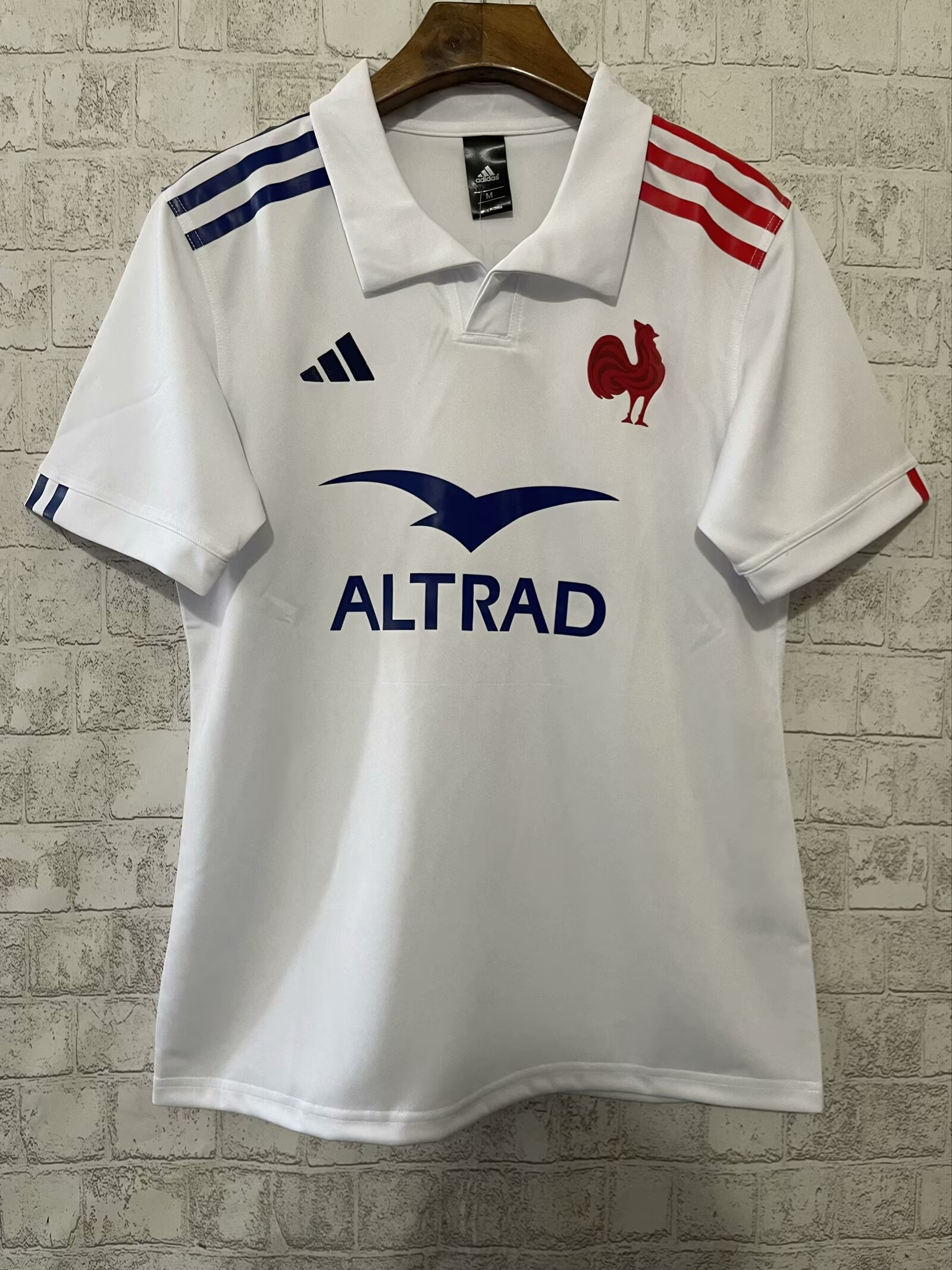 2024/25 France Away White Thailand Rugby Shirts-805