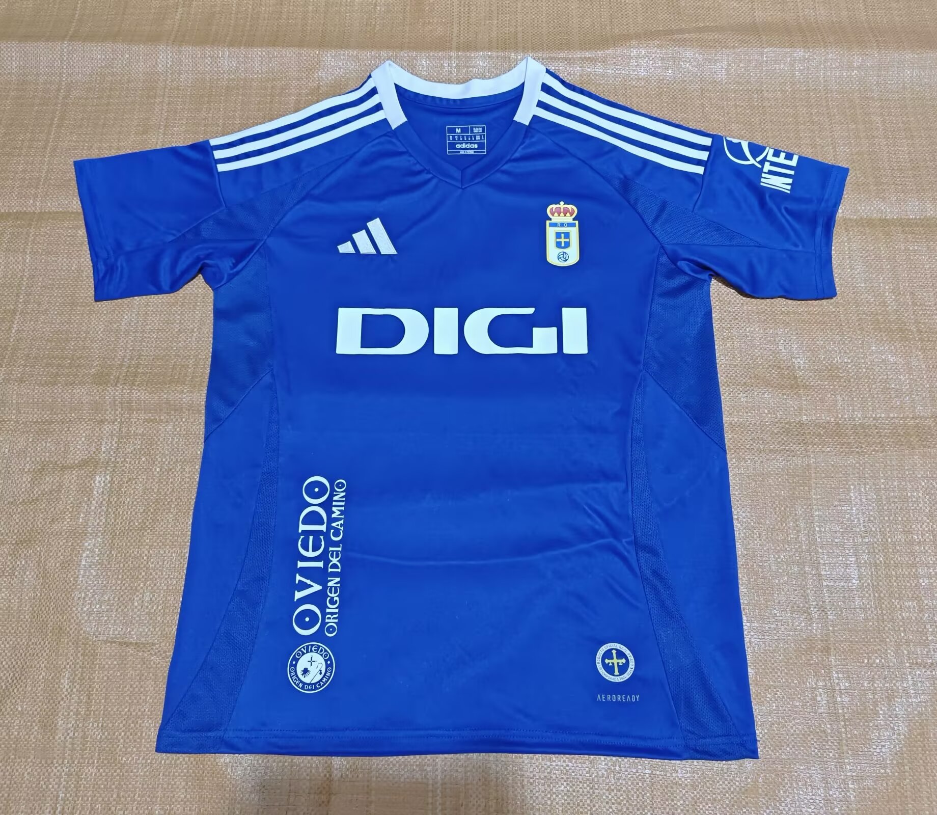 2024/25 Real Oviedo Home Blue Thailand Soccer Jersey AAA-301