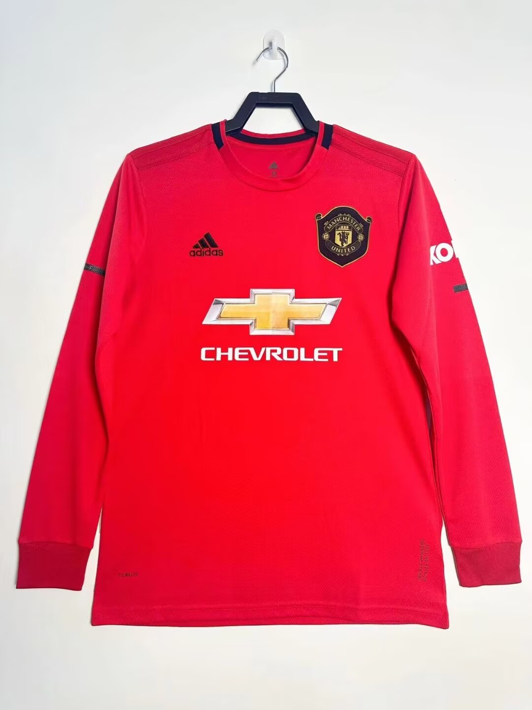 19/20 Retro Version Manited United Home Red LS Thailand Soccer Jersey AAA-811