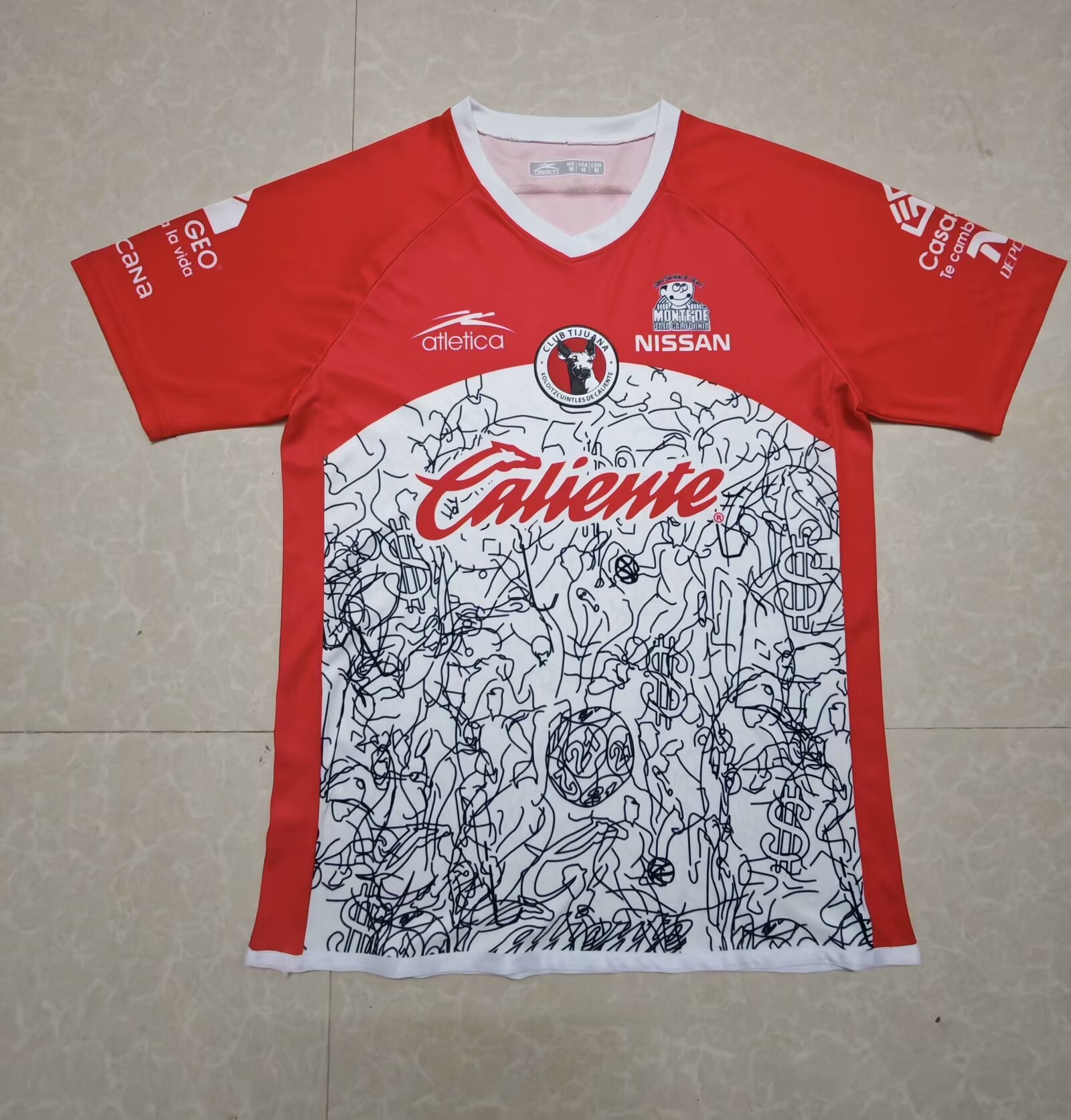 2024/25 Special Version Club Tijuana Red Thailand Soccer Jersey AAA-07/SH