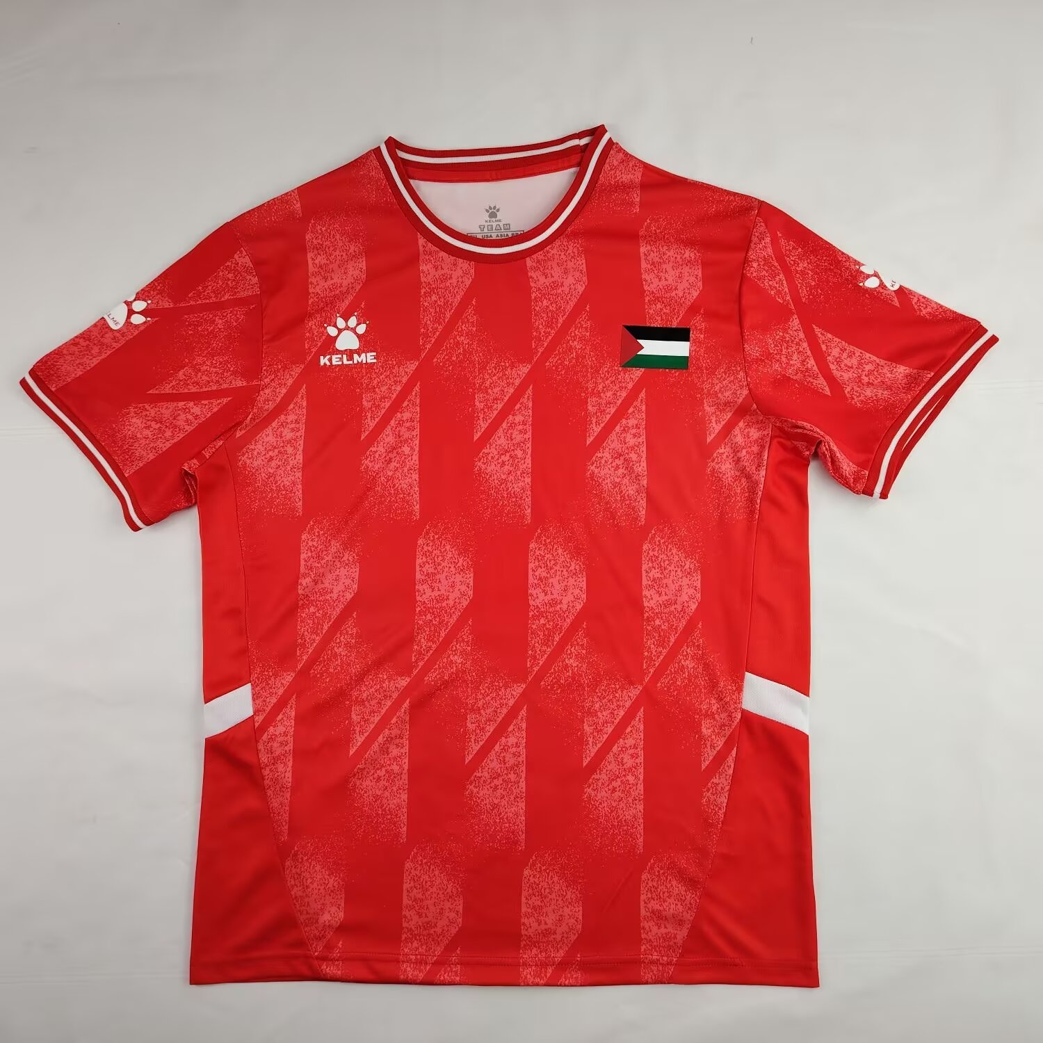 2024/25 Palestine Home Red Thailand Soccer Jersey AAA-38