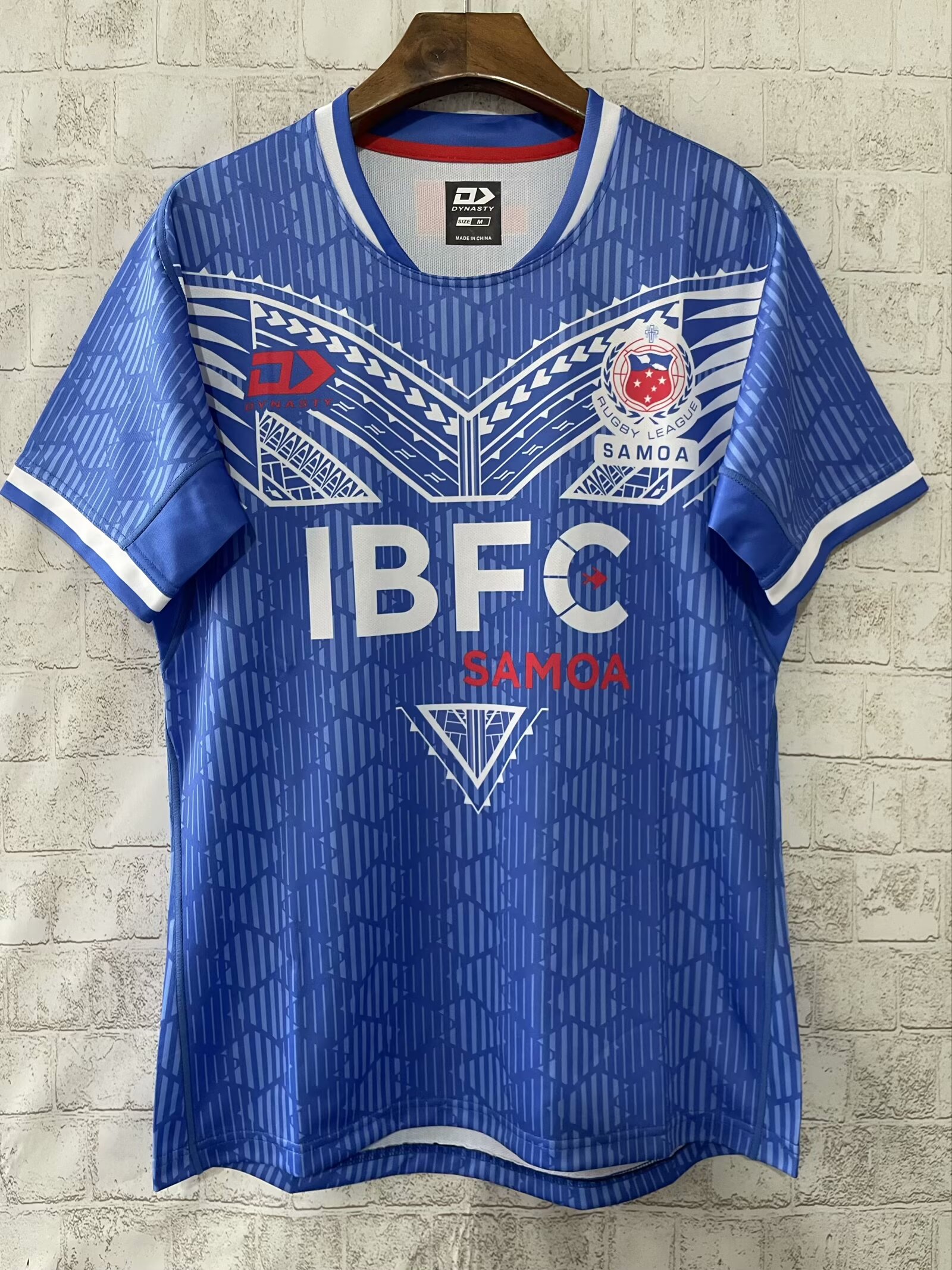 2024/25 Samoa Home Blue Thailand Rugby Shirts-805