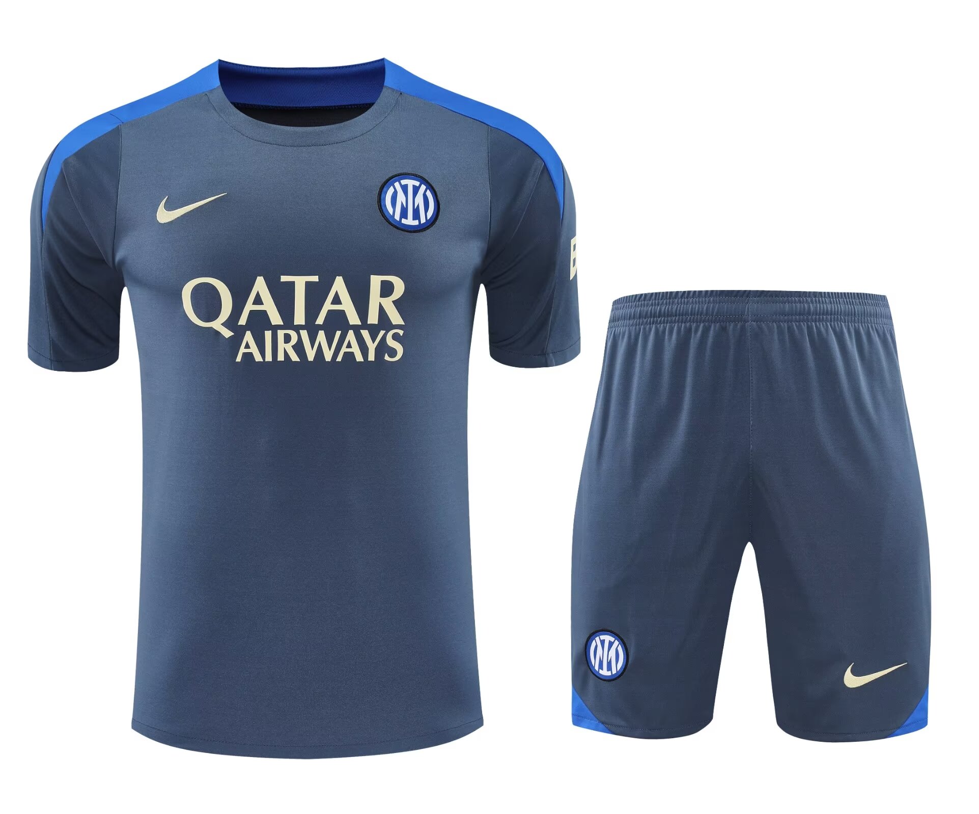 2024/25 Inter Milan Royal Blue Thailand Soccer Training Uniform-418