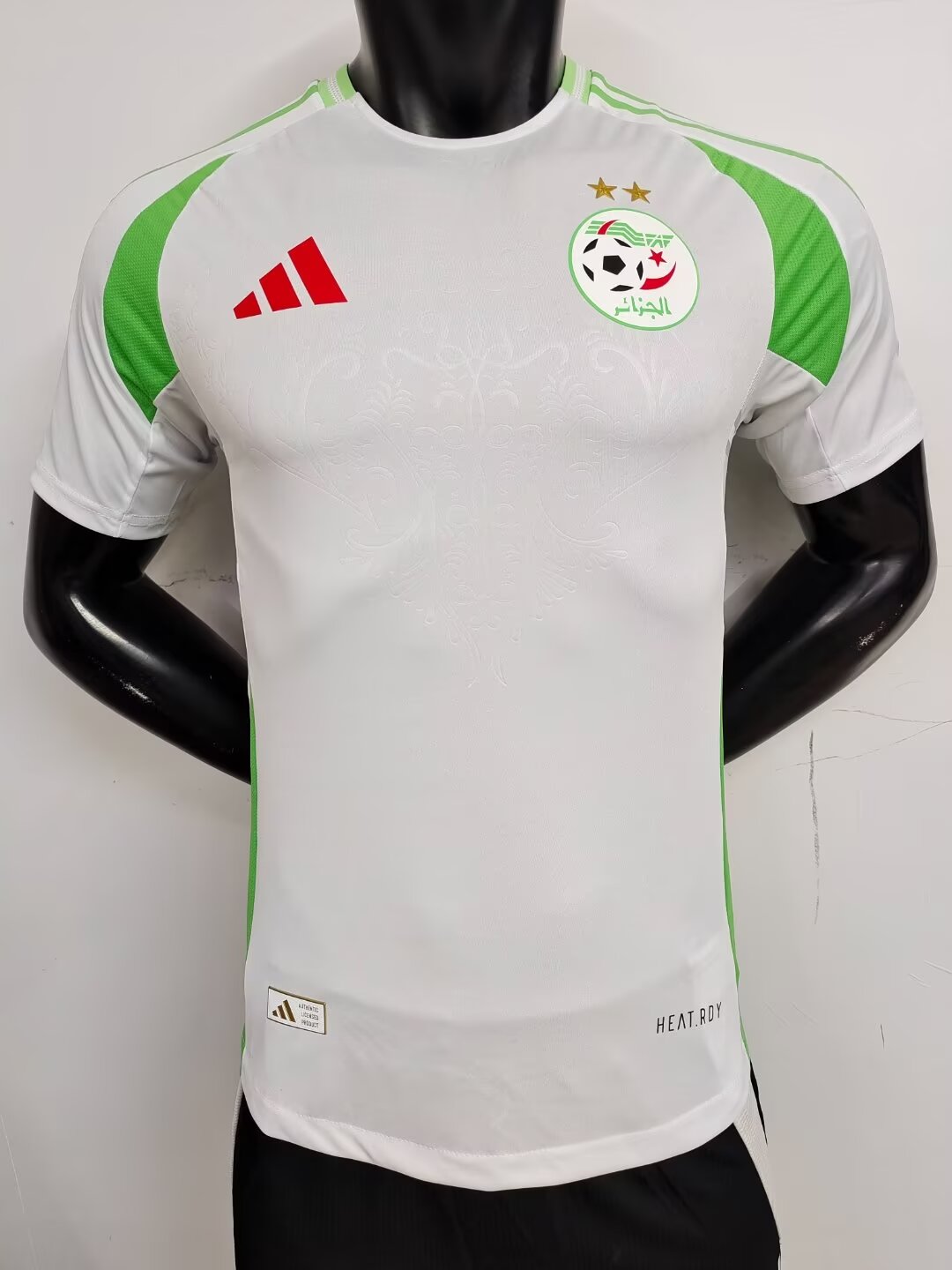 Player Version 2024/25 Algeria Home White Thailand Soccer Jersey AAA-MY/888/416