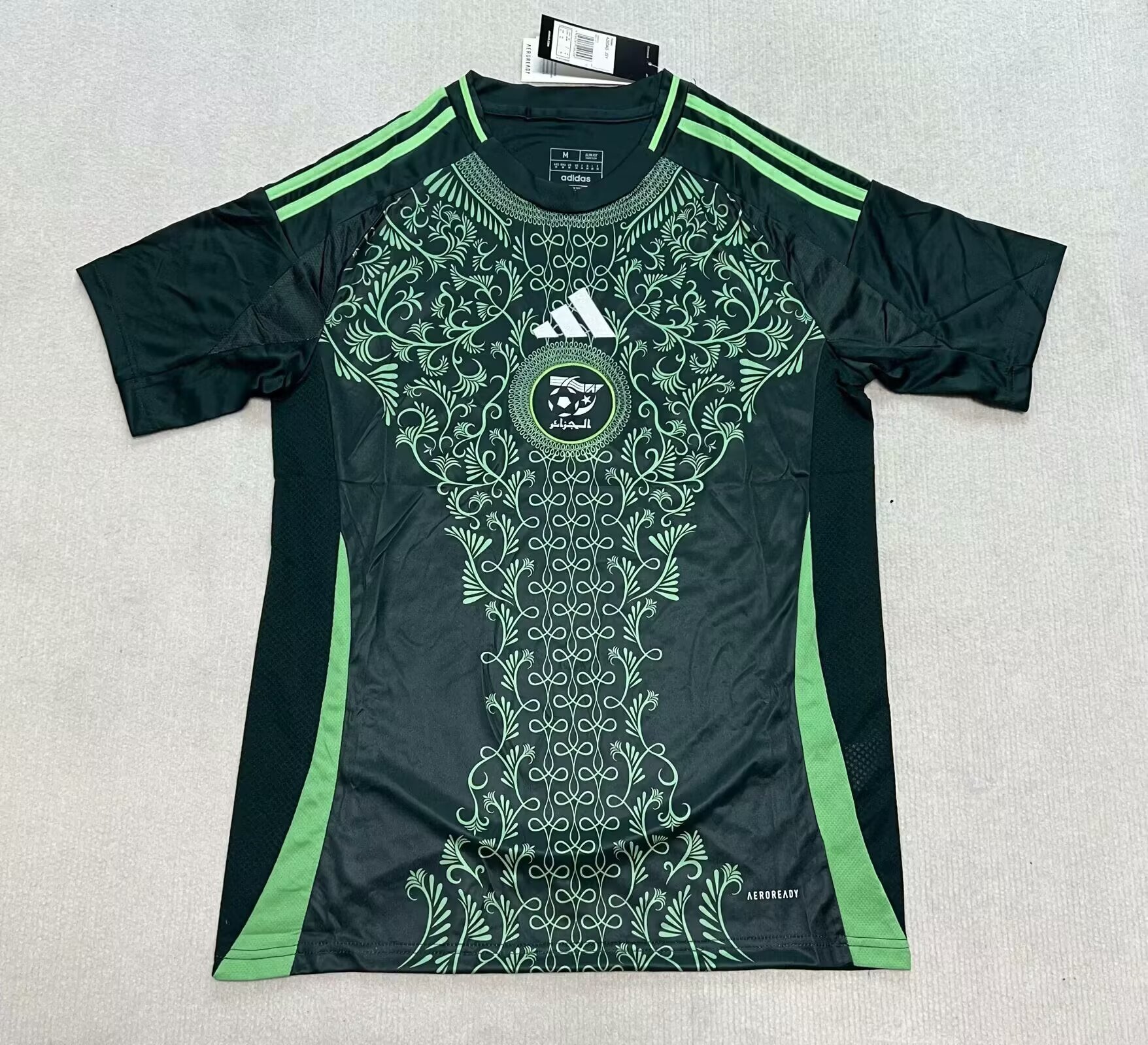 2024/25 Algeria Away Green Thailand Soccer Jersey AAA-312/07